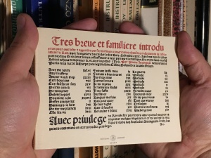 facsimile of Attaingnant's Tres brevet familiere introduction... (1529) by Editions Minkoff, Geneva, 1988